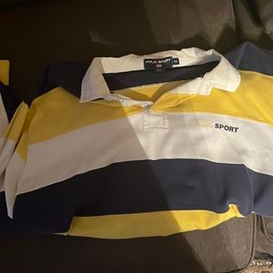 Polo sport, long sleeve rugby shirt